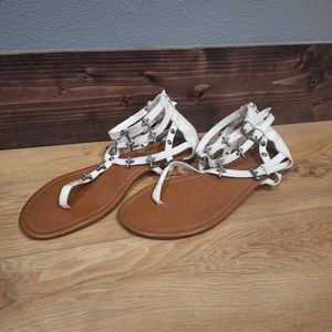 Cross Sandals
